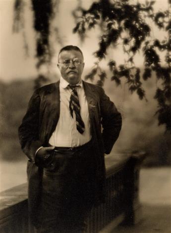 GENTHE, ARNOLD (1869-1942) Portrait of Theodore Roosevelt * Study of Isadora Duncan dancing.